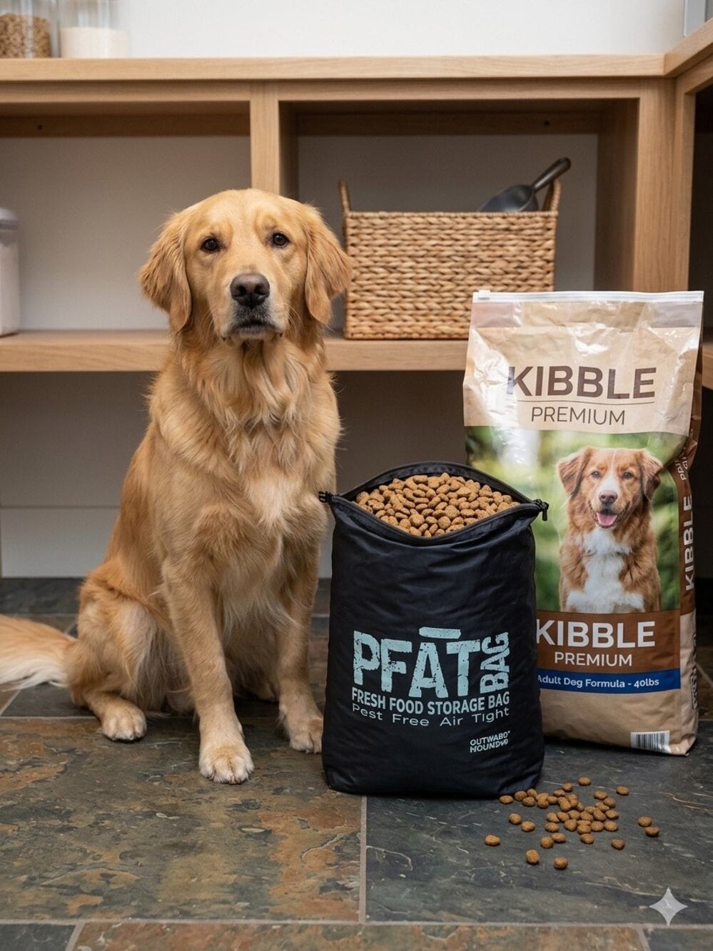 Outward Hound PFAT Bag - Airtight Dog Food Storage